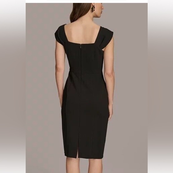 DKNY Black Knit Dress - like new, size XS